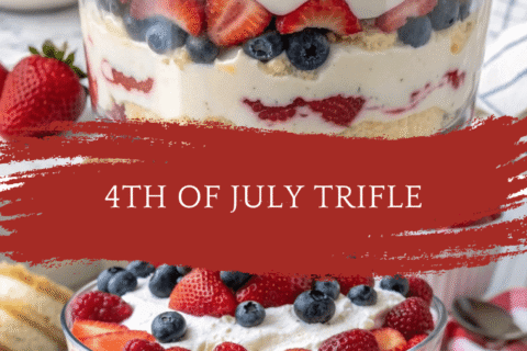 4th of July Trifle – A Patriotic Showpiece for Any Gathering
