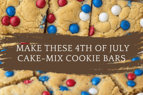 Make These 4th of July Cake-Mix Cookie Bars for Your Next Party – Only 4 Ingredients!