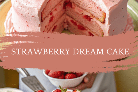 Strawberry Dream Cake – Fluffy Layers with Creamy Strawberry Bliss
