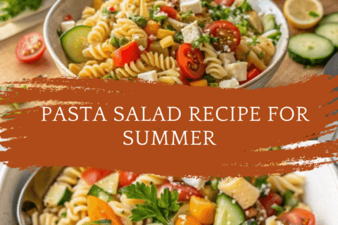 Easy Pasta Salad Recipe for Summer – Light, Colorful & Crowd-Pleasing