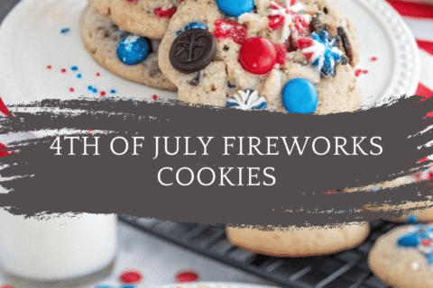 4th of July Fireworks Cookies – Bright, Buttery, and Bursting with Color