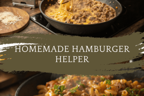 Homemade Hamburger Helper – A One-Pot Cheesy Classic