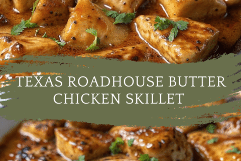 Texas Roadhouse Butter Chicken Skillet – Sizzling, Savory, and Made in Minutes!
