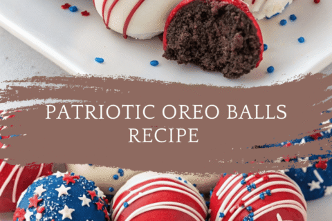 Patriotic Oreo Balls Recipe – Easy No-Bake Red, White & Blue Treats