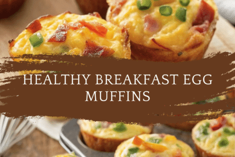 Healthy Breakfast Egg Muffins – Meal Prep in 20 Minutes