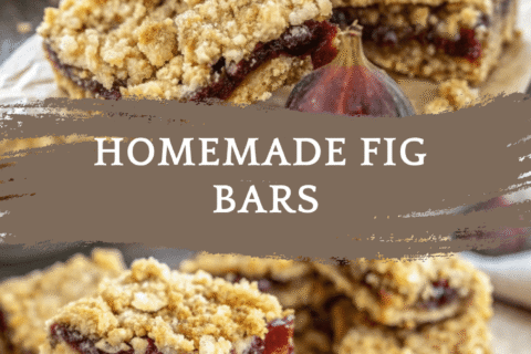 Homemade Fig Bars – Naturally Sweet, Soft, and Better Than Store-Bought!