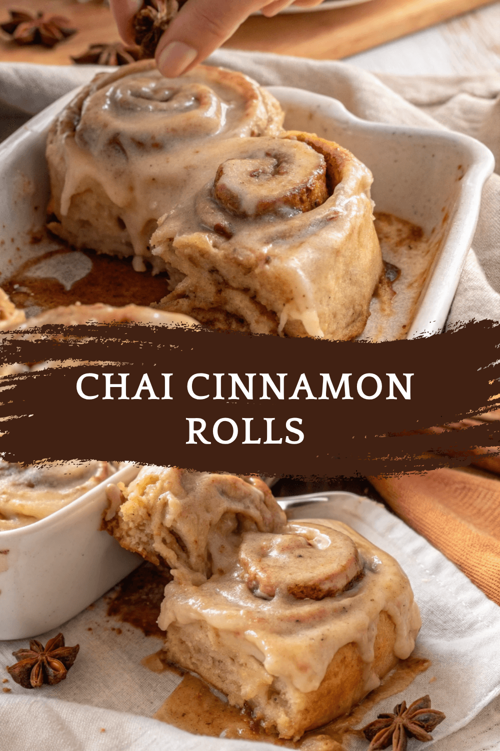Chai Cinnamon Rolls – In Bloom Bakery Style