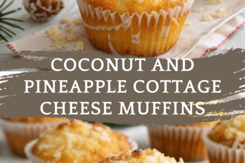 Coconut and Pineapple Cottage Cheese Muffins – Moist, Protein-Rich & Perfect for Holiday Brunches