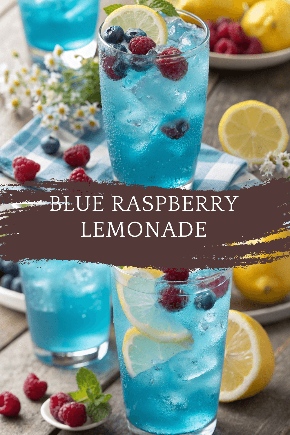 Blue Raspberry Lemonade – A Bright, Refreshing, Sweet-Tart Twist on a Classic