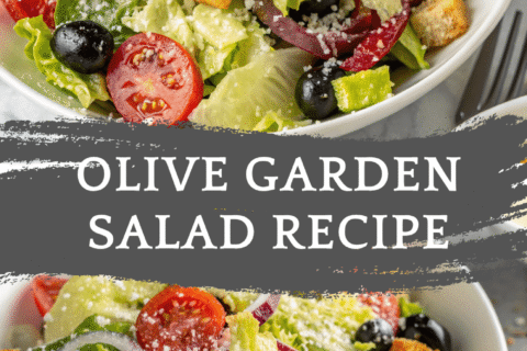 Olive Garden Salad Recipe – A Zesty Copycat Classic You’ll Crave