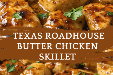 Texas Roadhouse Butter Chicken Skillet – Sweet, Savory, and Sizzling with Flavor