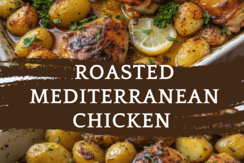 Roasted Mediterranean Chicken Thighs and Baby Potatoes – Easy One-Pan Family Dinner