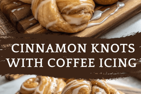 Cinnamon Knots with Coffee Icing: A Sweet Delight