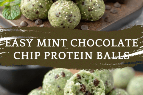 Easy Mint Chocolate Chip Protein Balls Recipe – A Healthy, Energizing No-Bake Snack