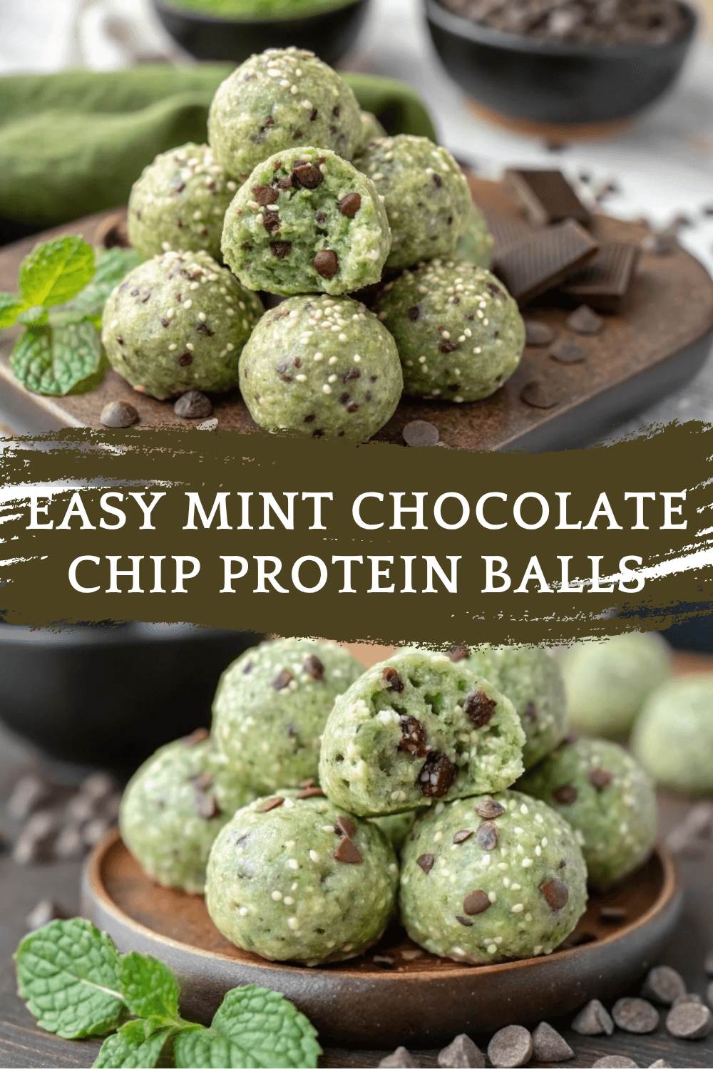 Easy Mint Chocolate Chip Protein Balls Recipe – A Healthy, Energizing No-Bake Snack