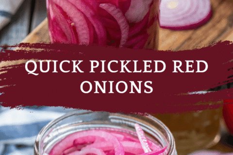 Quick Pickled Red Onions – Crisp, Tangy & Ready in 30 Minutes
