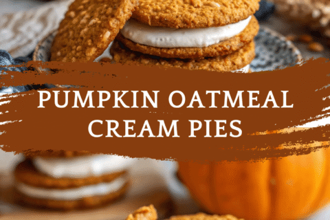 Pumpkin Oatmeal Cream Pies – Soft, Spiced & Creamy Homemade Treats