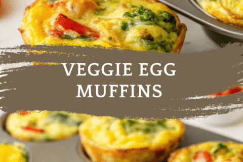 Veggie Egg Muffins – Healthy, Protein-Packed & Perfect for Meal Prep