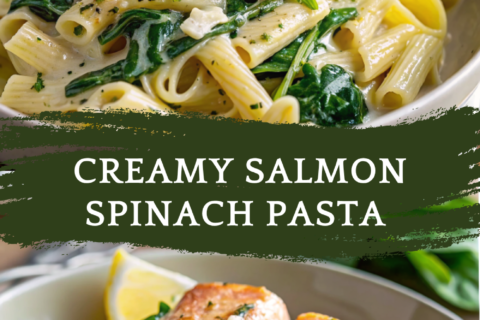 Creamy Salmon Spinach Pasta – Elegant Comfort Food in 30 Minutes