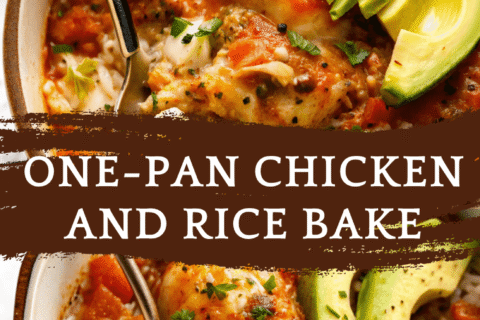 One-Pan Chicken and Rice Bake – The Ultimate Family Comfort Dinner