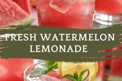 Fresh Watermelon Lemonade – A Refreshing Summer Sipper