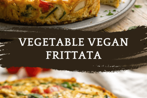 Vegetable Vegan Frittata – Healthy, Easy & Protein-Packed Plant-Based Delight