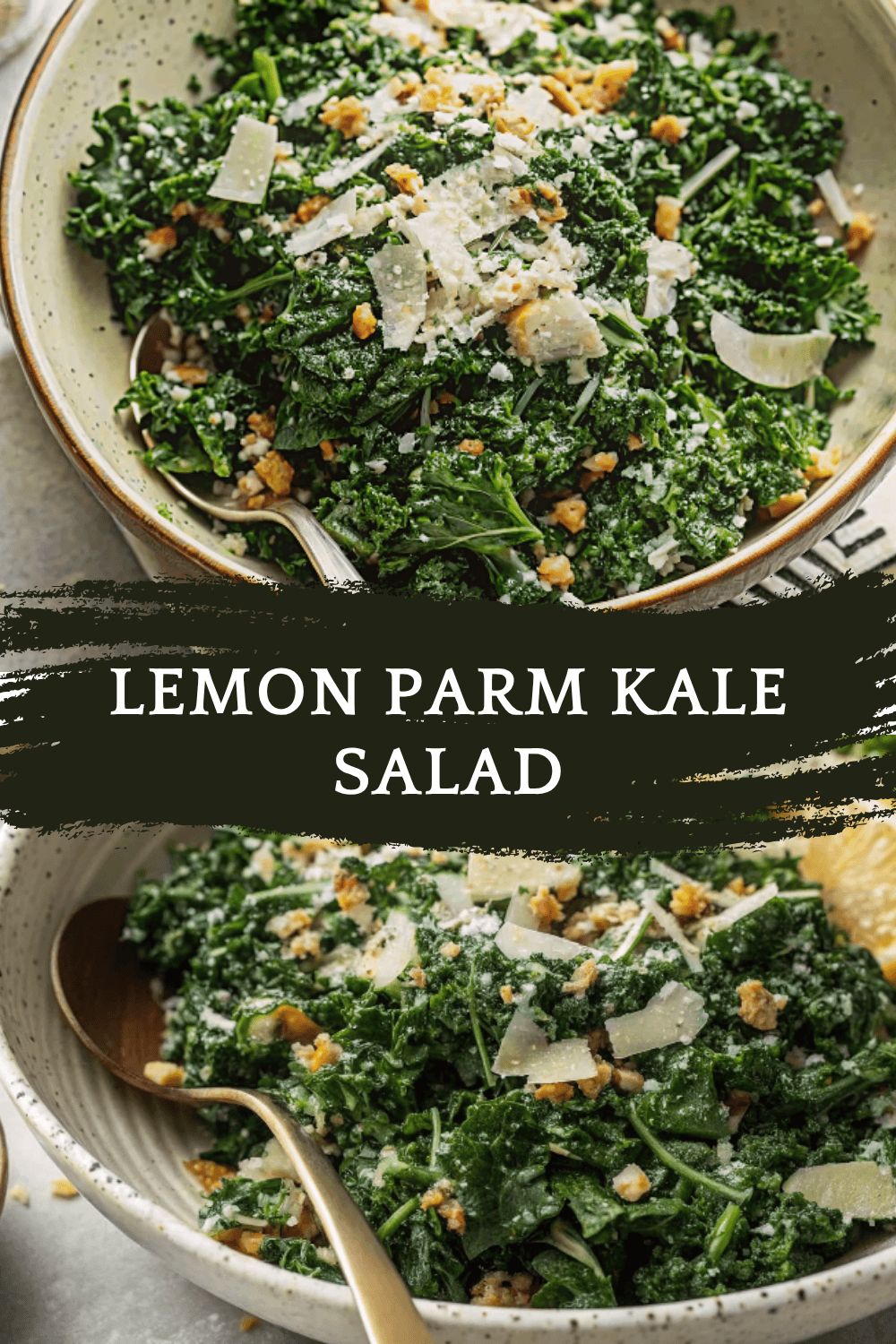 Lemon Parm Kale Salad – Bright, Savory & Totally Addictive