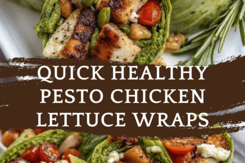 Quick Healthy Pesto Chicken