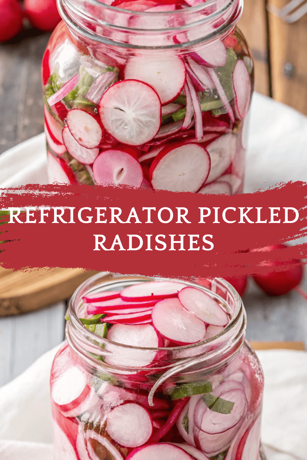 Refrigerator Pickled Radishes – Quick, Tangy & Perfectly Crunchy in 1 Hour