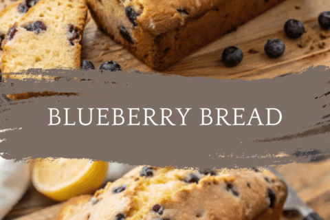Blueberry Bread – Moist, Tender, and Loaded with Fresh Berries!