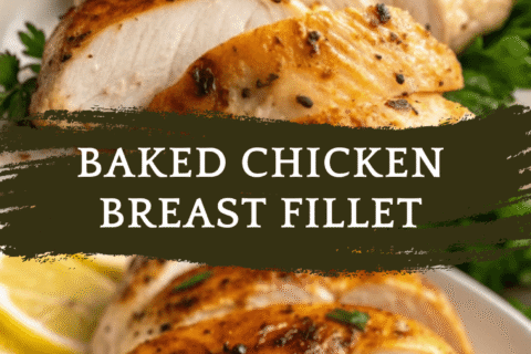 Easy Baked Chicken Breast Fillet Recipe – Juicy, Herb-Infused & Simple to Make