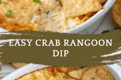 Easy Crab Rangoon Dip Recipe (Hot Crab Dip) – Creamy, Cheesy & Irresistible Party Favorite