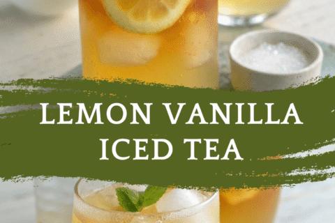 Lemon Vanilla Iced Tea