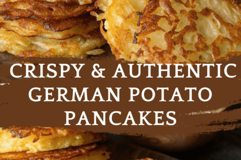 Crispy & Authentic German Potato Pancakes (Kartoffelpuffer) – A Golden Delight!