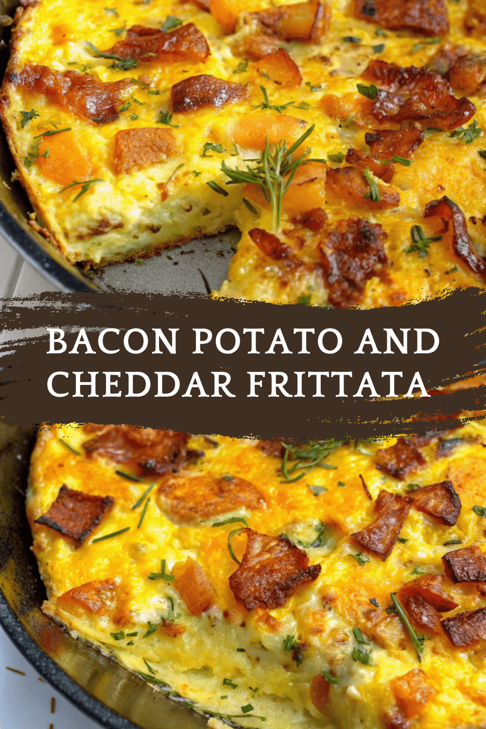 Bacon Potato and Cheddar Frittata – Hearty, Cheesy & Irresistibly Delicious