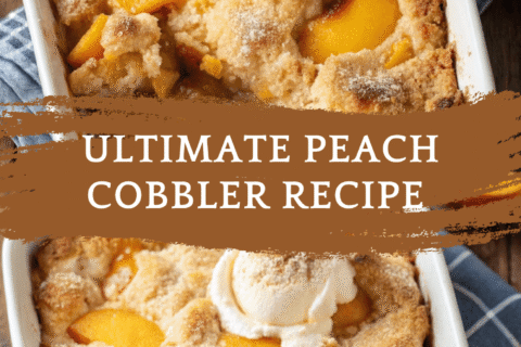 Ultimate Peach Cobbler Recipe: Easy, Golden & Comforting