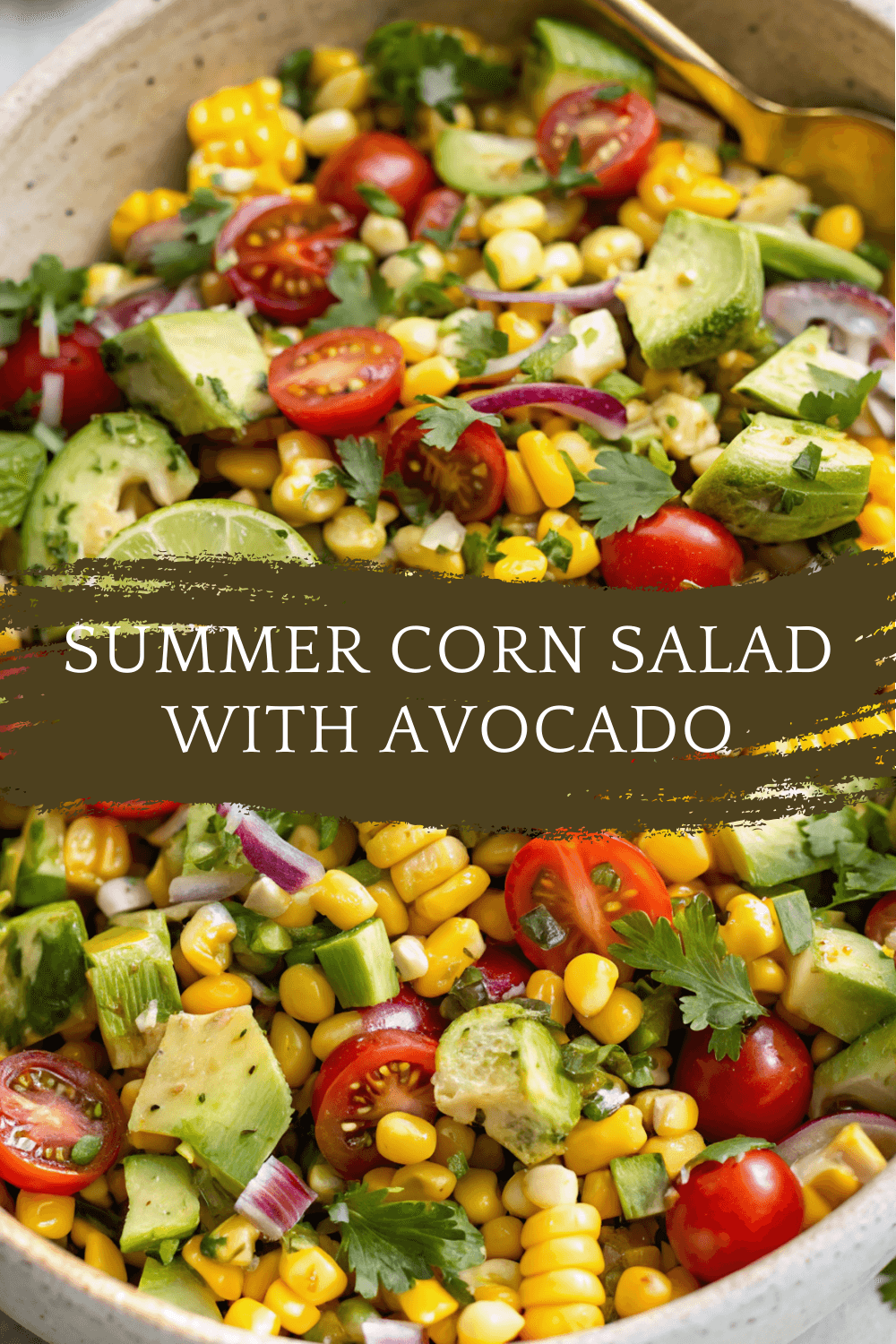 Summer Corn Salad with Avocado – Fresh, Creamy, and Bursting with Flavor
