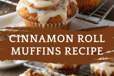Cinnamon Roll Muffins Recipe: Sweet and Delicious – The Perfect Fusion of Muffins and Rolls!