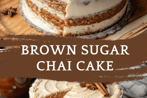 Brown Sugar Chai Cake – A Cozy, Spiced Dessert with Cream Cheese Frosting