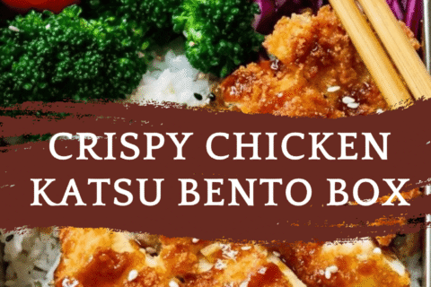 Crispy Chicken Katsu Bento Box – A Japanese-Inspired Make-Ahead Lunch You’ll Love
