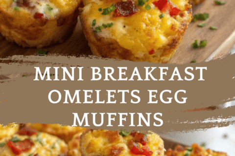 Mini Breakfast Omelets Egg Muffins With A Tater Tot Crust – The Ultimate Grab-and-Go Morning Bite!