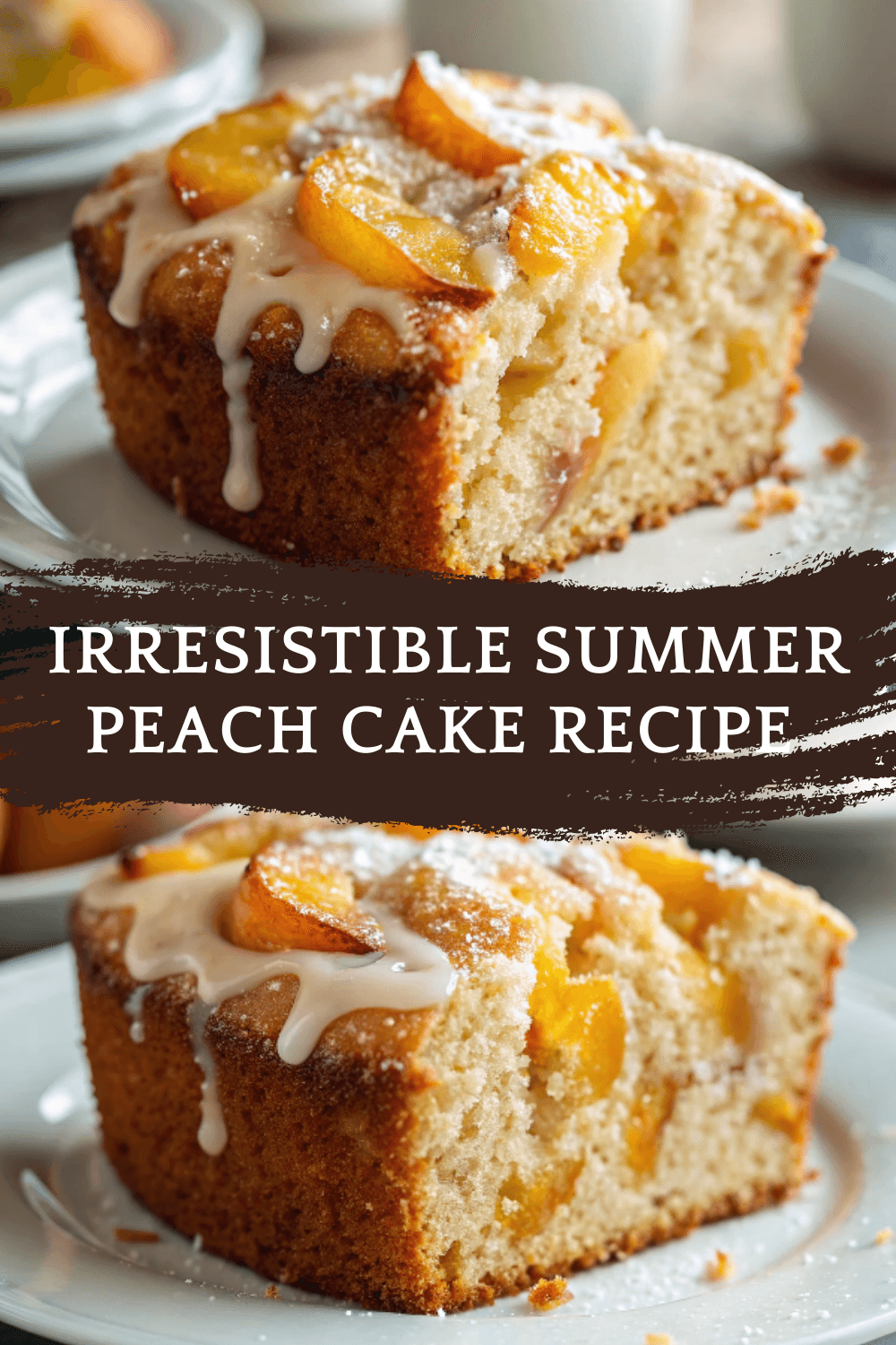 Irresistible Summer Peach Cake Recipe – Buttery, Juicy, and Packed with Fresh Fruit Flavor