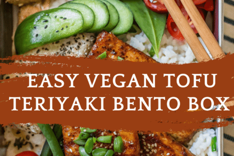 Easy Vegan Tofu Teriyaki Bento Box – A Flavor-Packed Meal Prep Marvel