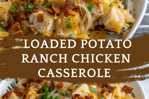 Loaded Potato Ranch Chicken Casserole – The Ultimate Comfort Food Bake