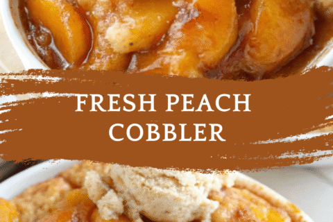 Fresh Peach Cobbler – Juicy, Buttery & the Ultimate Summer Comfort Dessert