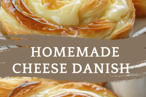 Homemade Cheese Danish – Buttery, Flaky, and Filled with Sweet Cream Cheese Goodness!