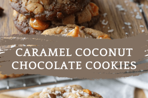 Caramel Coconut Chocolate Cookies – Chewy, Tropical & Utterly Genius