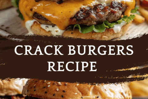 Crack Burgers Recipe – The Juiciest, Cheesiest Bacon-Ranch Smash Hit!