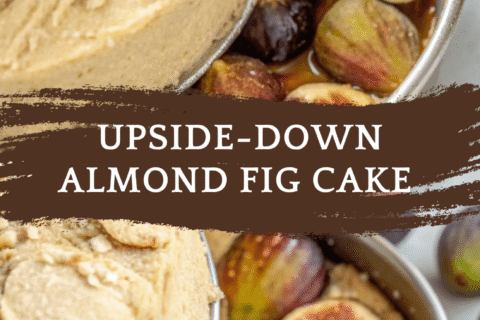 Upside-Down Almond Fig Cake – Rustic Elegance with Caramelized Figs and Nutty Almond Flavor