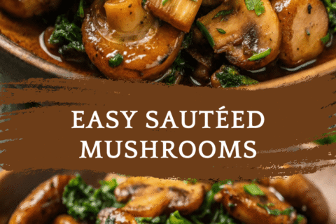 Easy Sautéed Mushrooms – Quick, Savory & Perfectly Tender